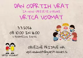 Dan odprtih vrat našega vrtca