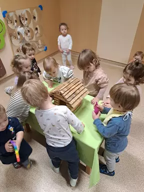 Ku-ku, se v tej hišici skriva kakšen ptiček?