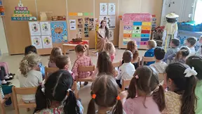 Obisk medene kraljice za leto 2024, ge. Rebeke Medved