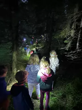 Nočni pohod z lučkami