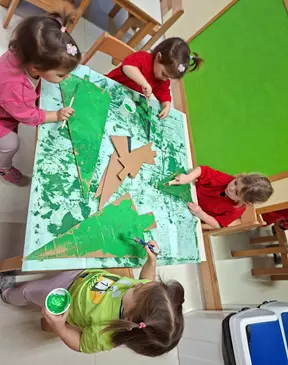 december pri najmlajših